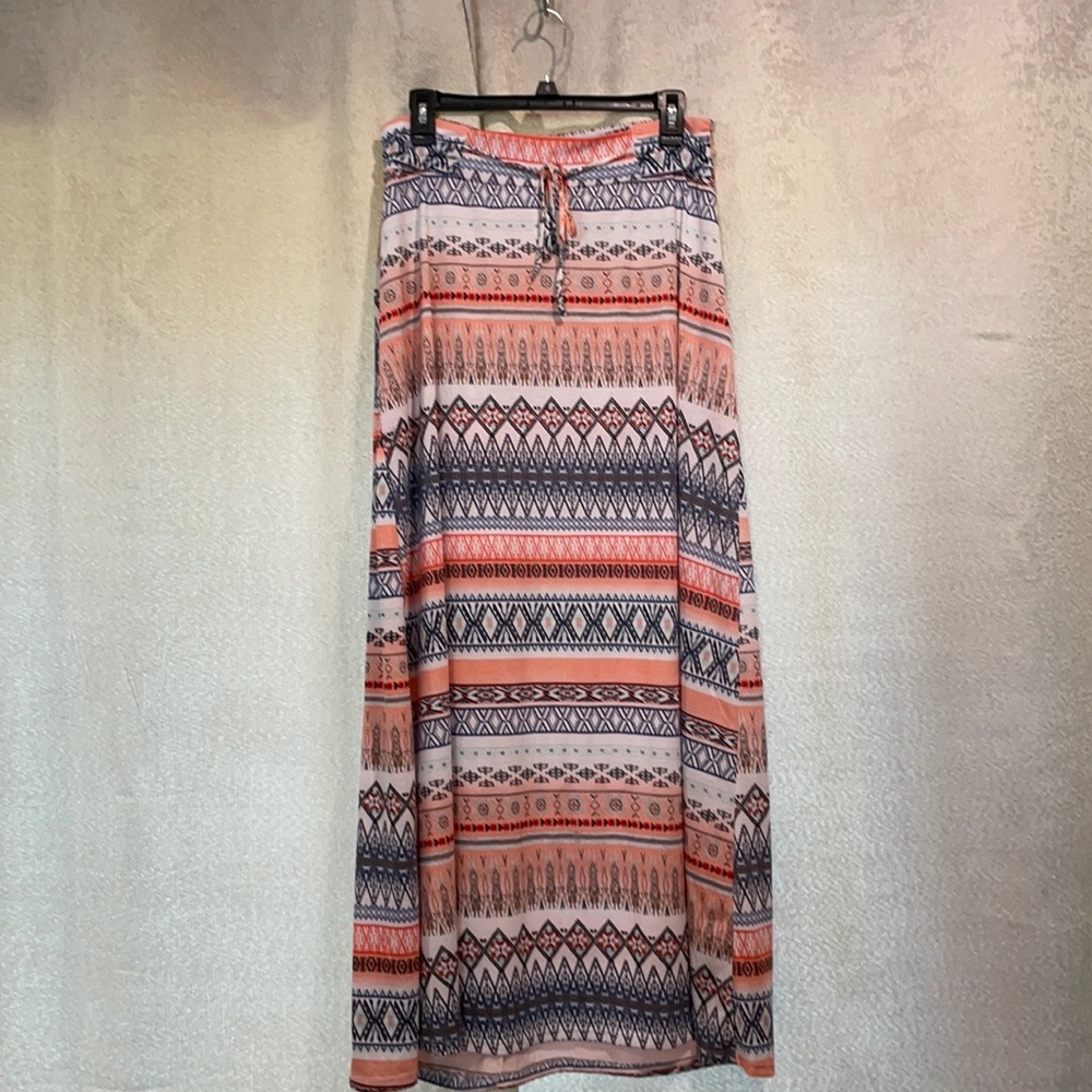 Multicolored maxi skirt